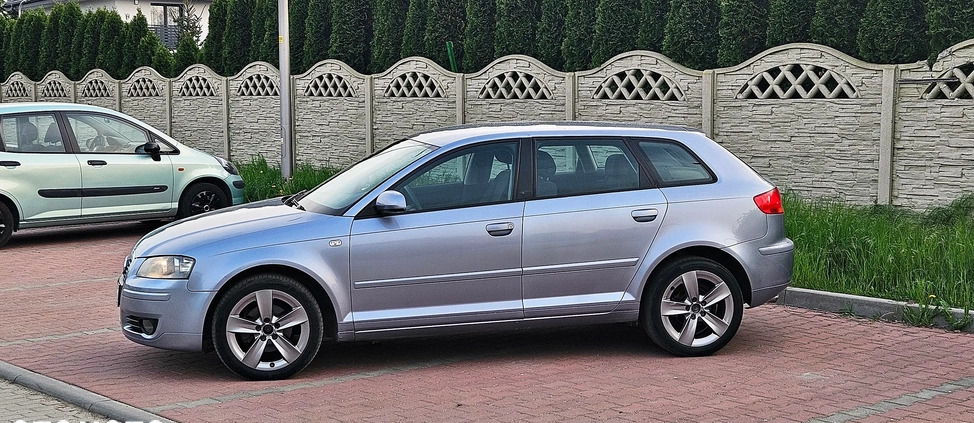 Audi A3 cena 18700 przebieg: 188000, rok produkcji 2007 z Chojnów małe 277